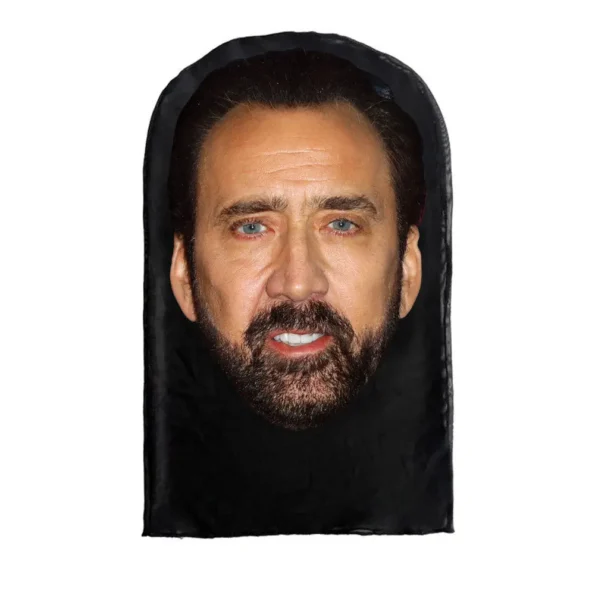 Masque Nicolas Cage photo 3D personnalisé