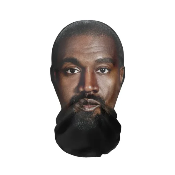 Masque Kanye West personnalisé photo 3D