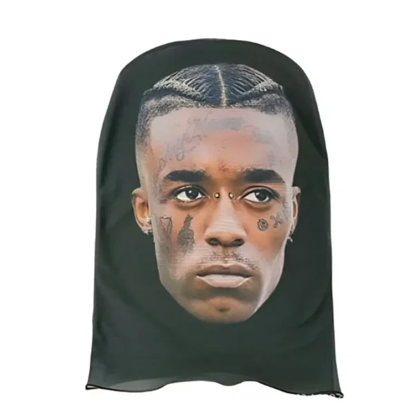 Masque Lil Uzi photo 3D personnalisé