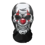 Masque Halloween clown tête de mort 3D