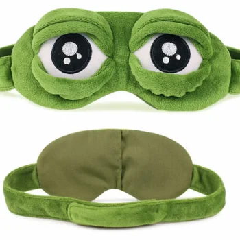 Masque de voyage grenouille
