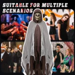 Déguisement halloween horreur cape et masque