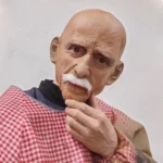 Masque de grand père réaliste