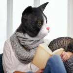 Masque Tête de chat