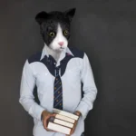 Masque Tête de chat