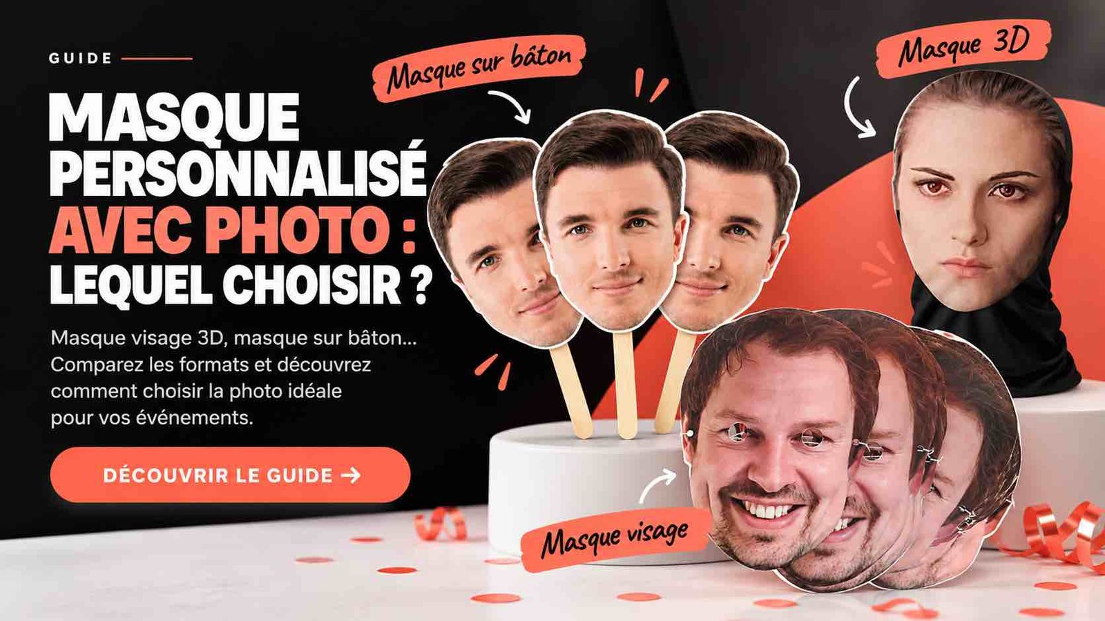 Masque personnalisé avec photo - lequel choisir