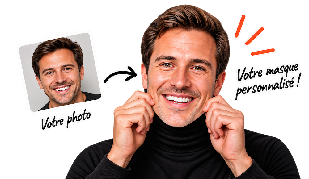Création d'un masque personnalisé à partir d'une photo