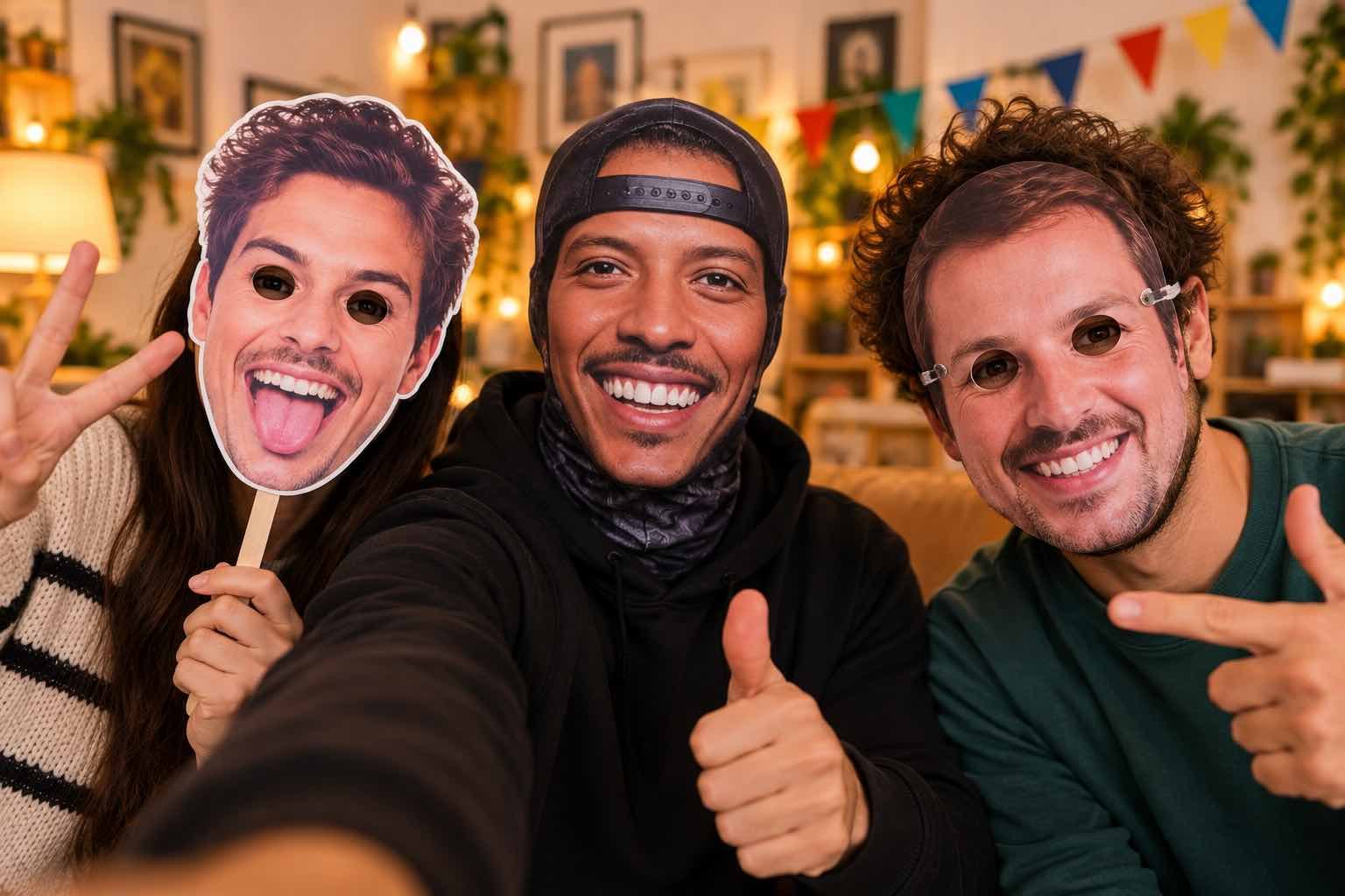 Masque personnalisé avec photo